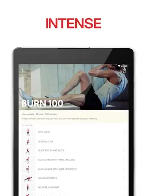 HIIT Workouts | Sweat & lose w android App screenshot 1