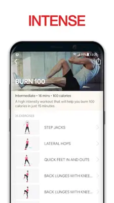 HIIT Workouts | Sweat & lose w android App screenshot 5